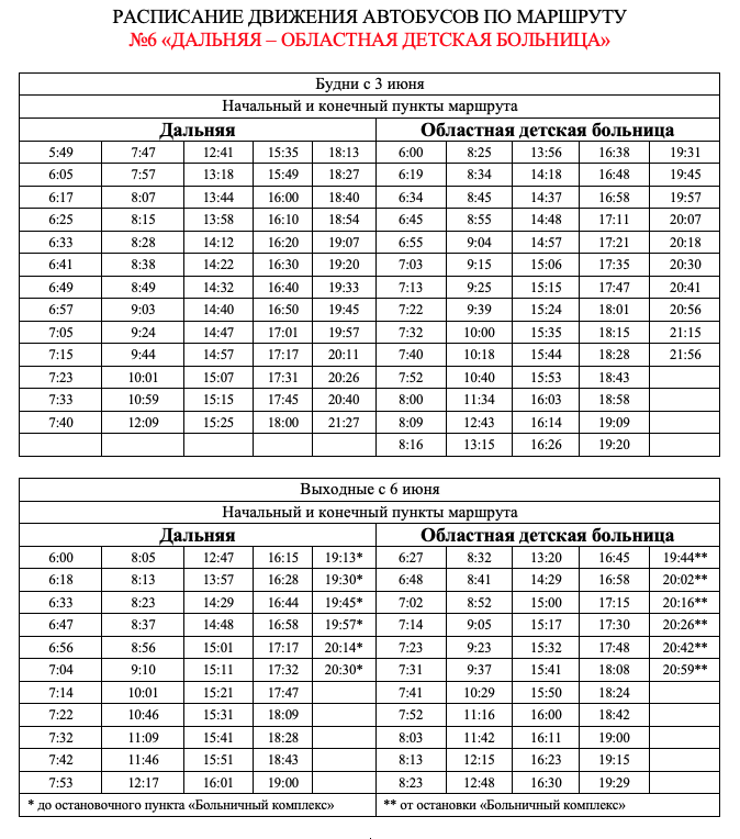 Новое расписание городского транспорта в Вологде